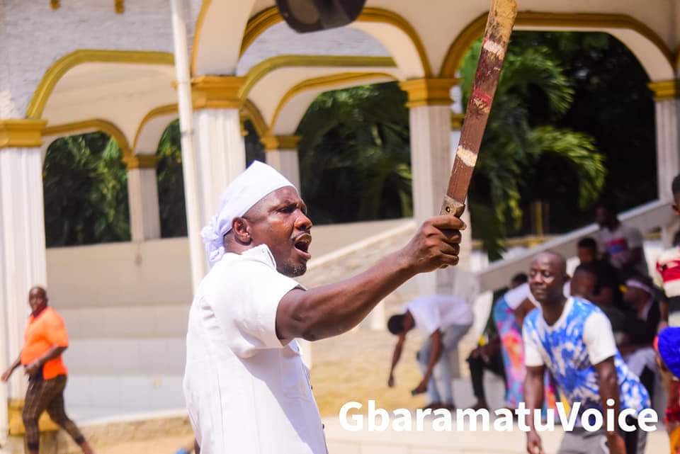 The moment Tompolo offers prayers to Egbesu for Ijaw nation on new year day