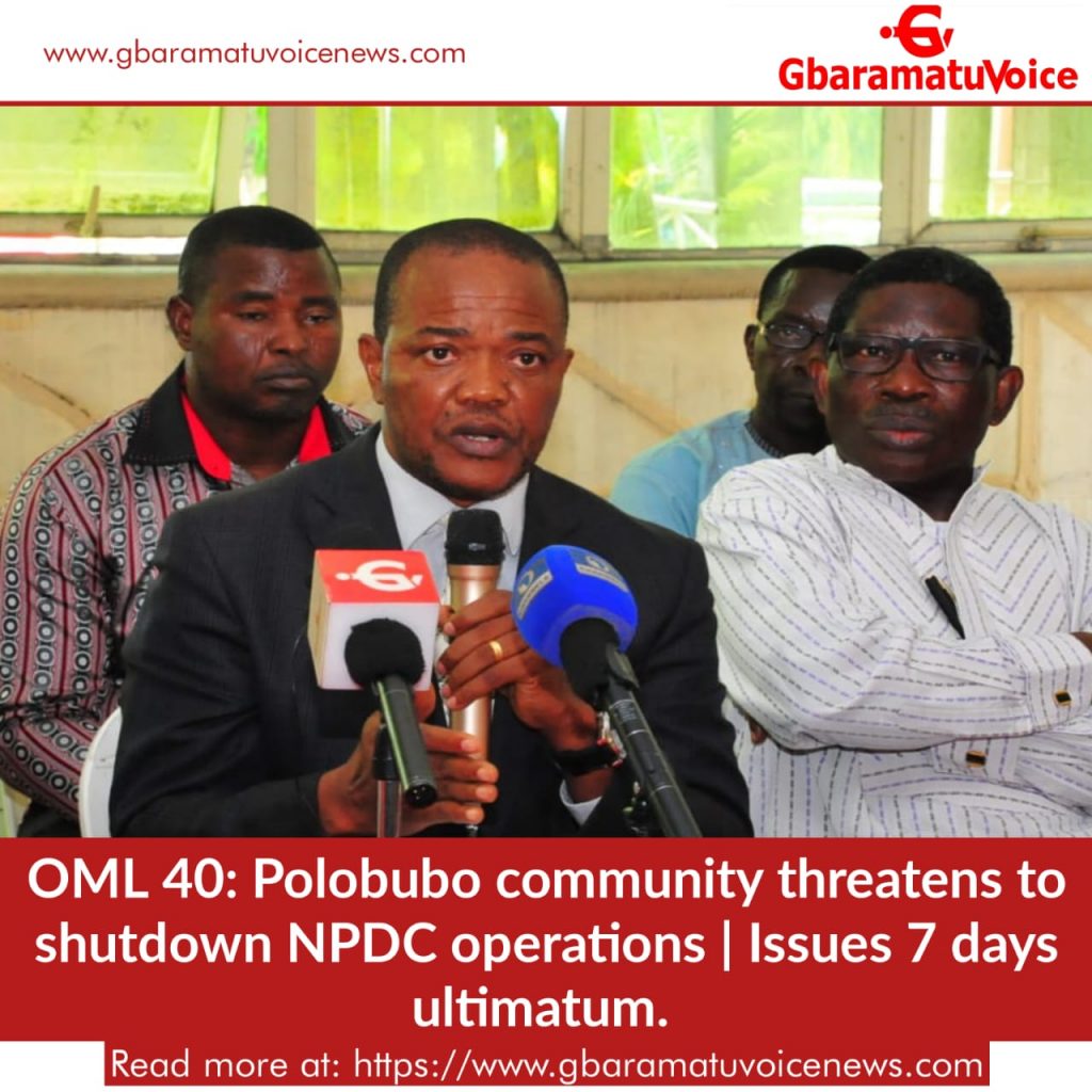 Our Ultimatum Stands : Polobubo community reaffirms NPDC operations shutdown