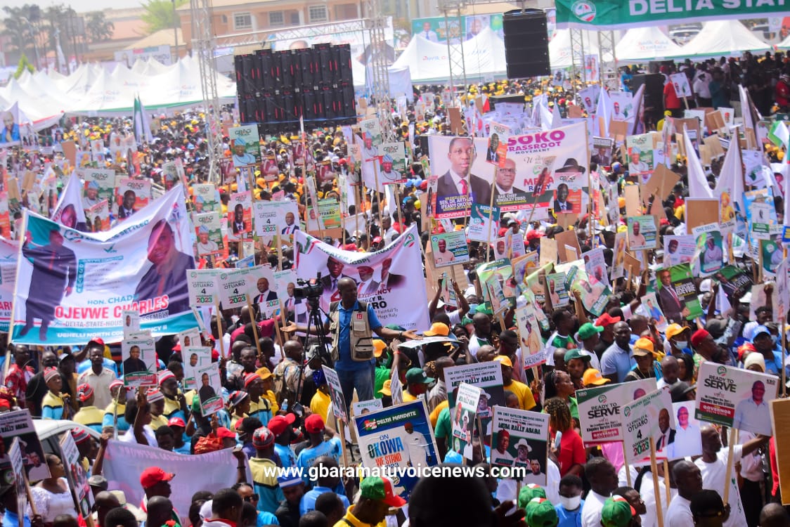 Thousands of APC members in Delta state decamp to PDP