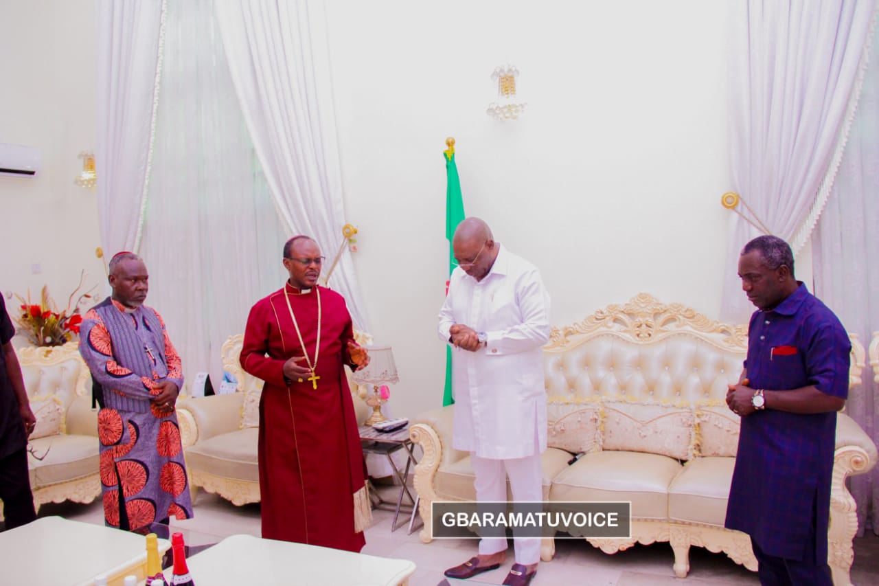 Archbishop Gbakara, Other Men of God Hosted by Delta State Deputy Governor [Pictures]