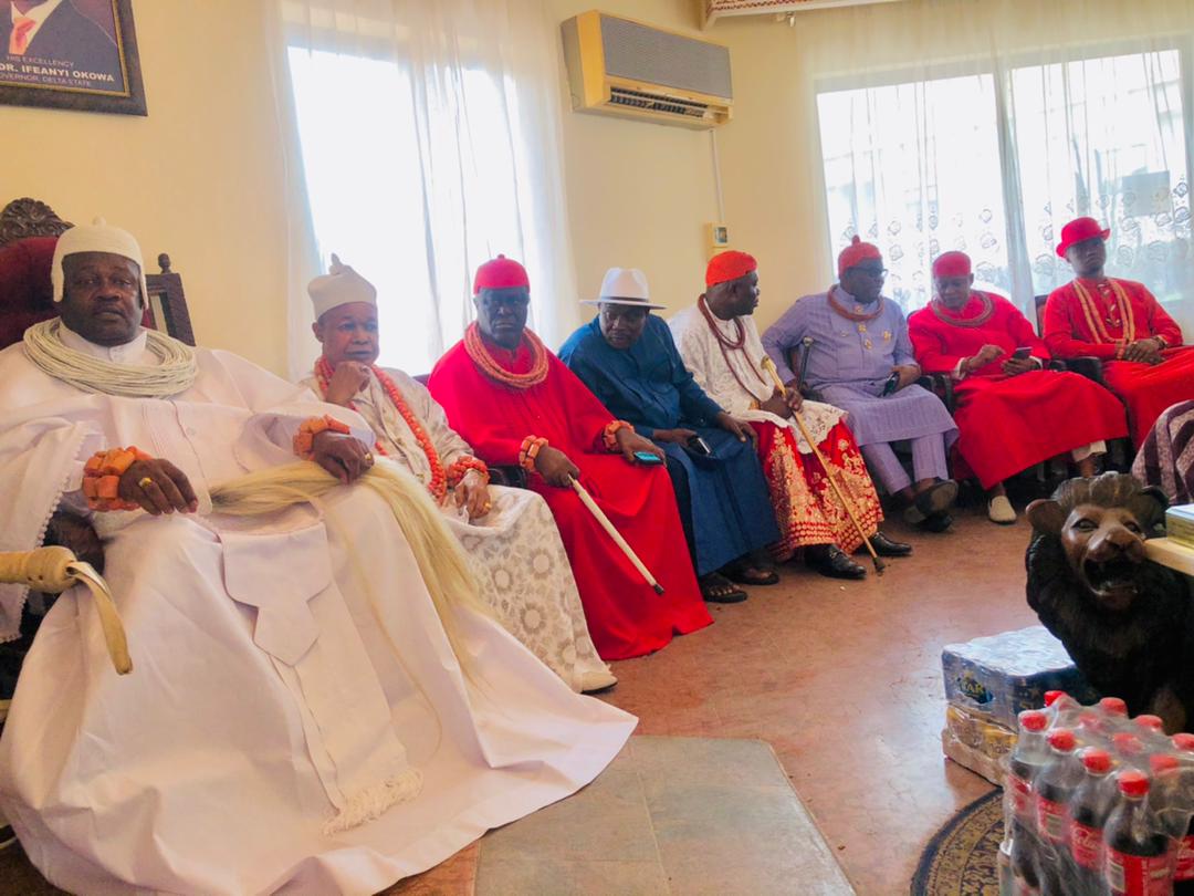 [BREAKING] Delta Ijaw traditional rulers in crucial meeting with Asagba of Asaba