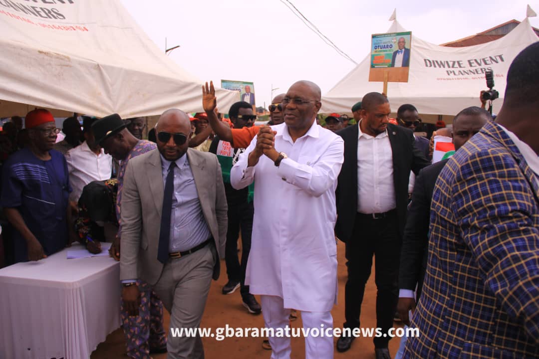 Delta 2023: Deputy Governor Otuaro visits PDP delegates, leaders in Aniocha south, calls for support