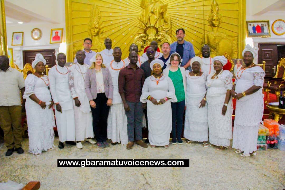 High powered United States delegation visits Pere of Gbaramatu kingdom