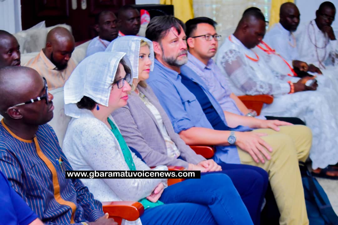 High powered United States delegation visits Pere of Gbaramatu kingdom