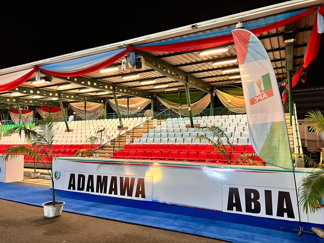 NEWS IN PHOTOGRAPHS: All set at Eagle Square for APC presidential primary