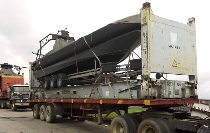 NIMASA receives 2 UAS, 9 patrol boats, 10 armoured vehicles for Deep Blue Project