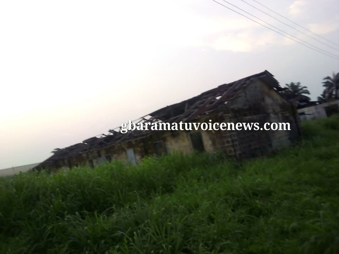 EYESORE: Deplorable state of St Charles College in Abavo, hometown of Gov. Okowa’s mother in Delta