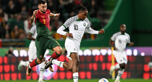 World Cup-bound Portugal Humiliate Super Eagles 4-0 In Lisbon friendly clash