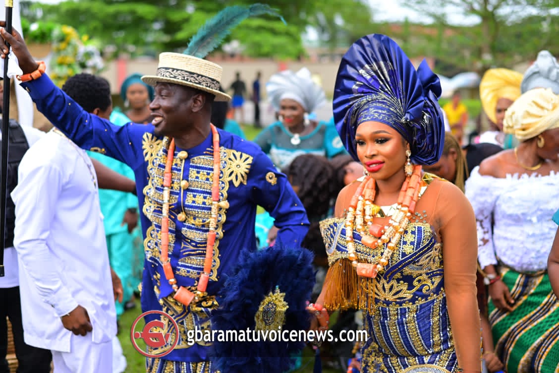 GBARAMATUVOICE Managing Editor, Asiayei, completes weeklong traditional marriage in grand style [PHOTOS]