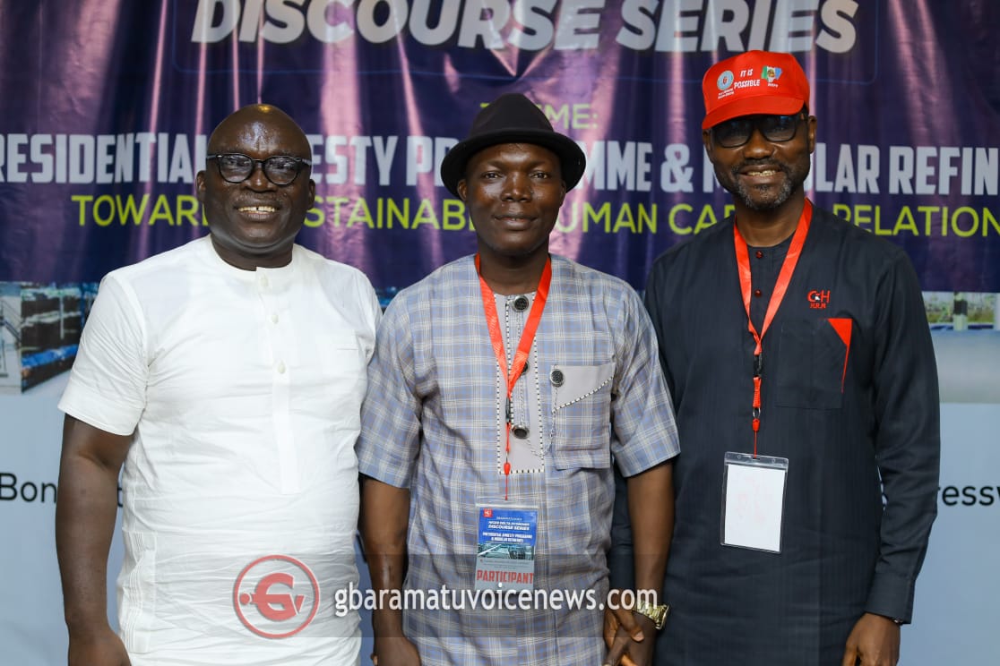 PHOTOS: NDDC boss, Harriman, Omatseye, Nengi James, others at GbaramatuVoice Niger Delta Economic Discourse Series.