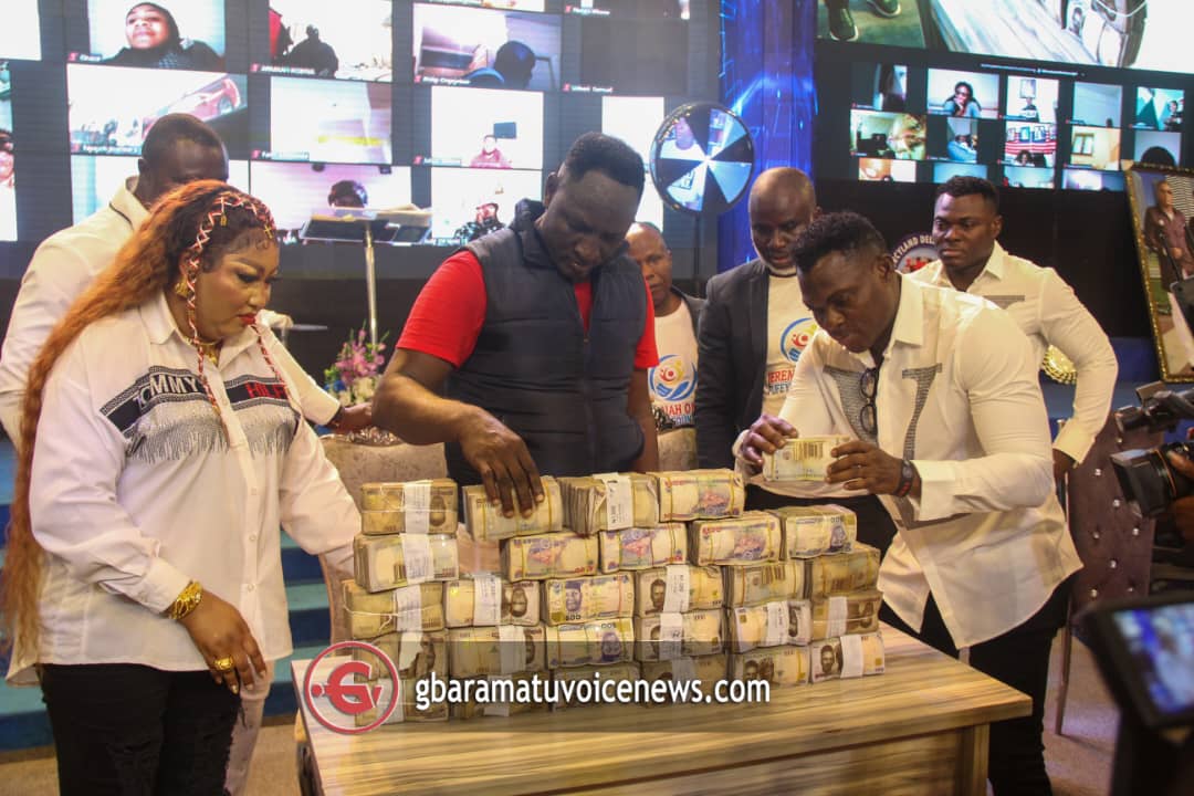 Participants at Prophet Omoto Dance Competition smile home with N15m as church empowers youths