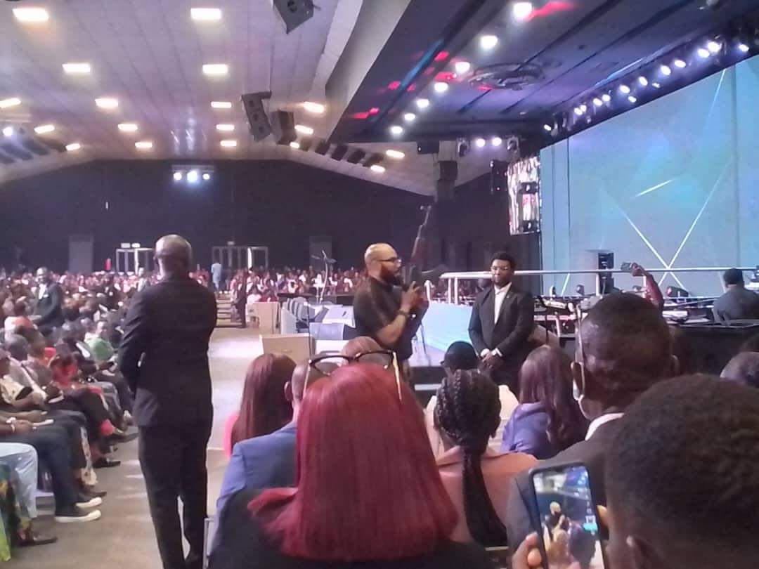 House on the Rock pastor storms church with AK-47 in Abuja [PHOTOS]