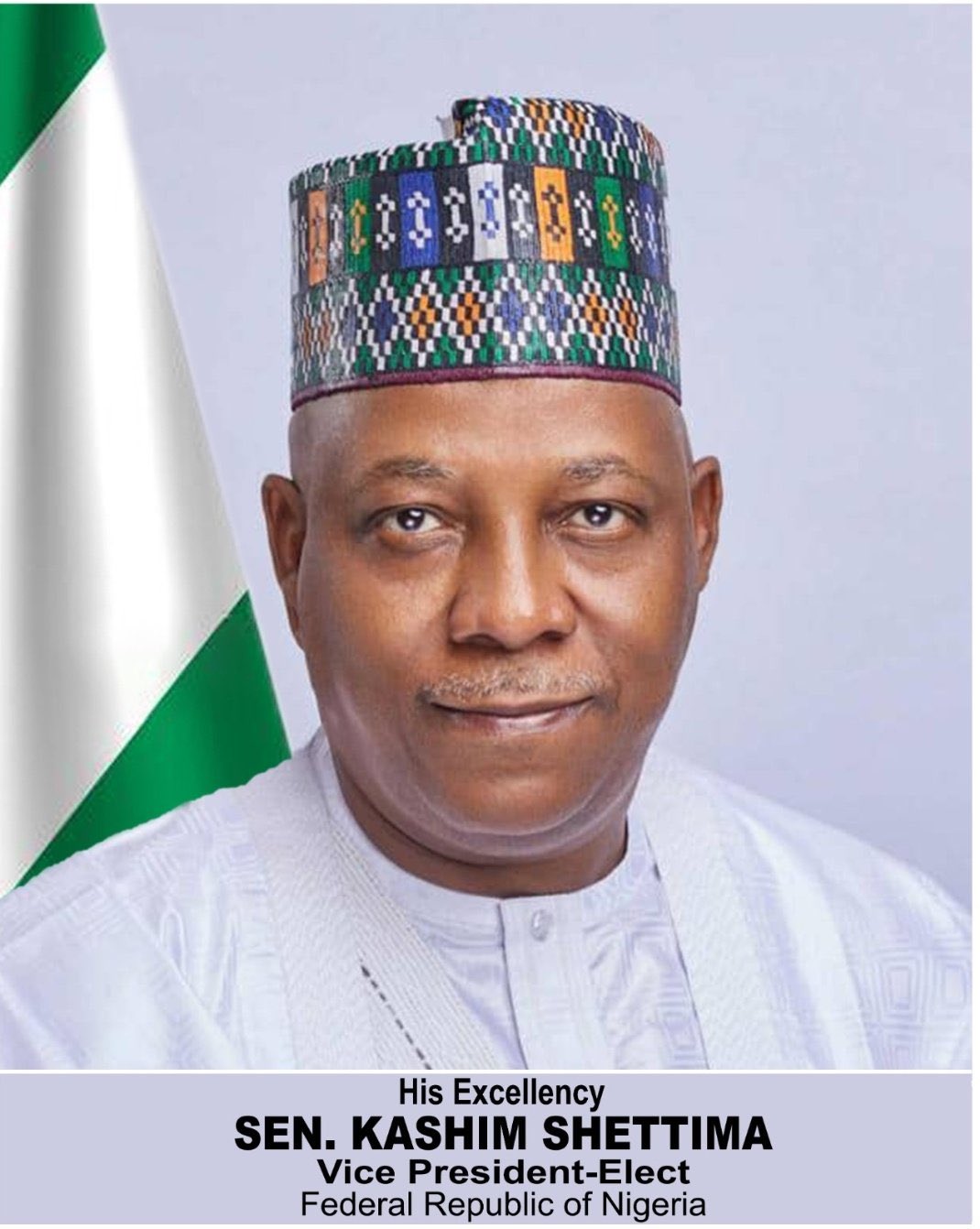 MAY 29 TRANSITION: Official portraits of Tinubu and Shettima released