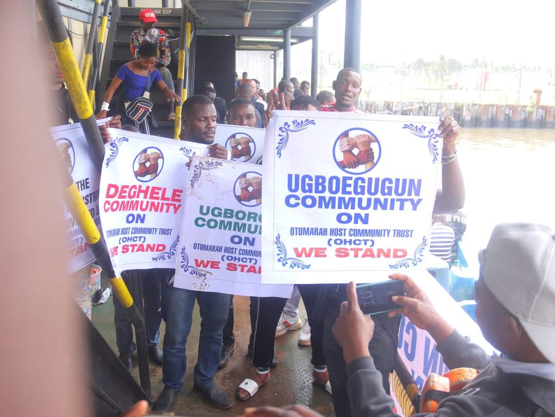 IN DELTA: Ugborodo, Ugboegugun, Deghele communities occupy Shell flow station over non-inclusion in PIA