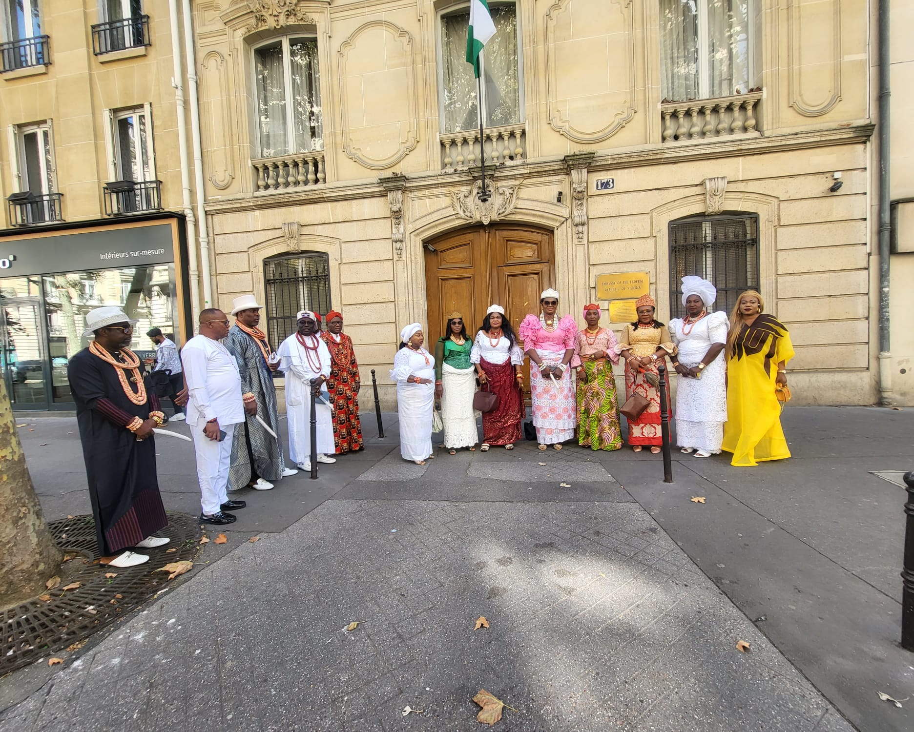 Death of Ambassador Kayode Laro: Ijaw monarchs pay condolence visit to Nigerian Embassy in France 